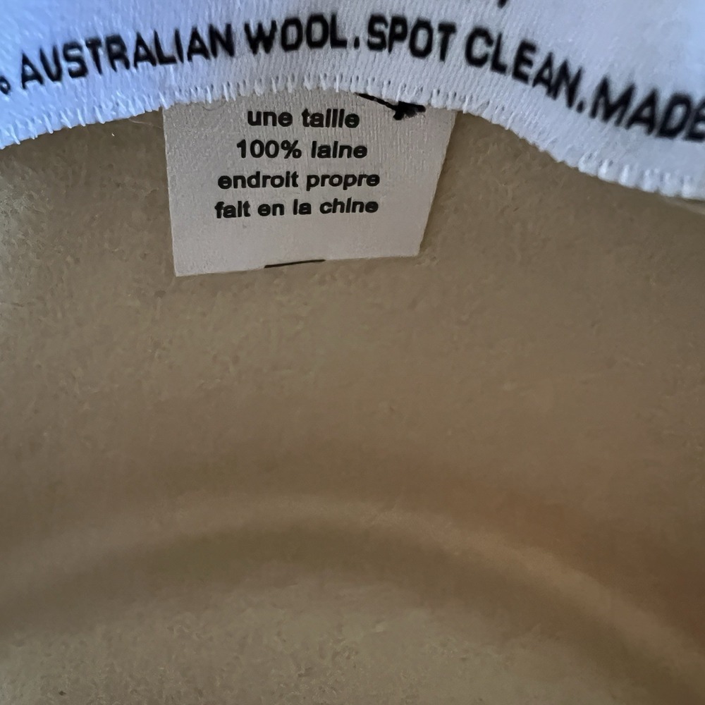Lack Of Color Fedora Hat 100% Australian Wool Size Medium - Picture 14 of 15